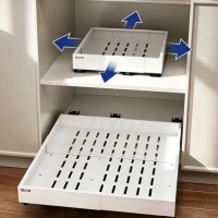 四面伸缩厨房转角拉篮深柜抽拉式橱柜下水槽抽屉式收纳架